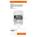 Water repellent concrete sealer