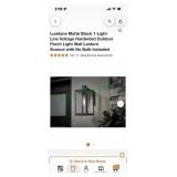 Porch wall sconce light