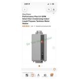 Liquid propane tankless water heater