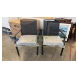 Set of 2 Patio Chairs