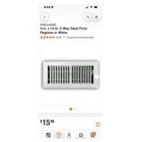 2 way floor registers