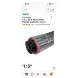 8' flexible insulated duct