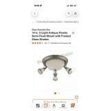 Semi flush mount lights