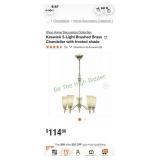 5 light chandelier