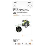 Ryobi 18 volt circular saw
