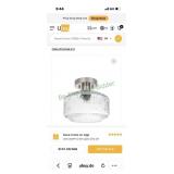 Ceiling light black mount