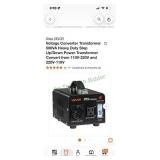 Voltage converter transformer