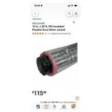 12' insulated flexible duct
