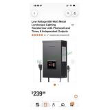 Low voltage 600 watt transformer