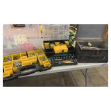 Misc bolts and screws & socket set