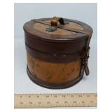 ROUND WOODEN BOX 7 X 9