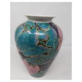 CERAMIC ASIAN VASE 14'