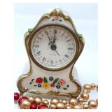 VINTAGE LINDEN BLACK FOREST ALARM CLOCK WINDUP 5X3