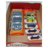 9 MATCHBOX CARS IN ORIGINAL PACKAGE
