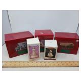 HALLMARK COLLECTIBLES / ORNAMENTS / 5 PCS