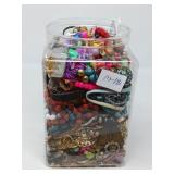 9' JAR OF CRAFT JEWELRY