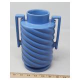 VINTAGE CERAMIC VASE 9' CHIP ON HANDLE
