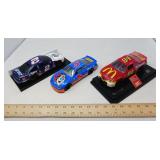 MODEL RACE CARS / COLLECTIBLES / 3 ITEMS