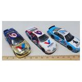 3 NASCAR COLLECTABLE CARS #6, 6, 7