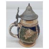 VINTAGE W. GERMAIN BEER STEIN PEWTER LID