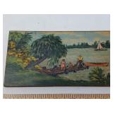 VINTAGE /1946 - FL HIGHWAYMEN PAINTING STYLE
