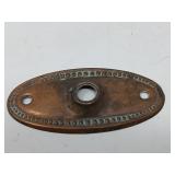 ANTIQUE OVAL-SHAPED TURN KNOB