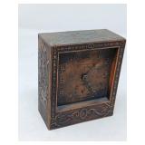 ANTIQUE BRONZE ANSONIA  ALARM CLOCK