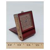 VINTAGE TRAVEL ALARM CLOCK / JAEGER