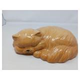 SLEEPING KITTY 12' X 8' CERAMIC