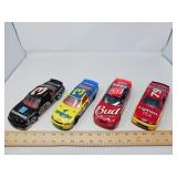 COLLECTIBLE SPORTS RACING MODEL CARS / 4 PCS