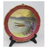 ELITE WORKS LIMOGES FRENCH COLLECTOR PLATE 9'