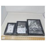NEW 9 PICTURE FRAMES