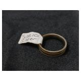 .925 SILVER BAND / JEWELRY RING / SZ 10