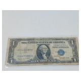$1 SILVER CERTIFICATE / U S CURRENCY / 1935