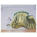 SABRE CORDOVA INDUSTRIAL WORK GLOVES / 12 PAIRS