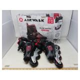 AIR WALK / ADULT INLINE SKATES / SIZE8-9.5