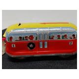 VINTAGE TROLLEY BUS / WITH KEY