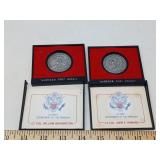 1970'S U S MINT / BICENTENNIAL / FIRST MEDALS / 2