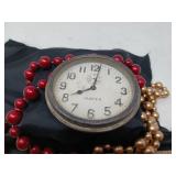 VINTAGE AUTOMOTIVE CLOCK / MARKED HUNTER