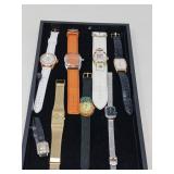 FASHION WATCHES LOT  / MIXED / 8 ITEMS