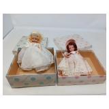 COLLECTIBLE NANCY ANN STORYBOOK DOLLS / 2 PCS