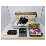 VINTAGE SINGER MERRITT 1802 SEWING MACHINE / PLUS