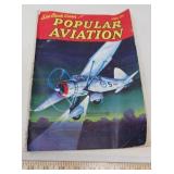 VINTAGE APRIL 1937 / POPULAR AVIATION MAGAZINE