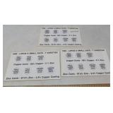 VINTAGE/ U S COINS SETS / 3 PCS