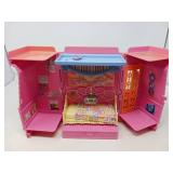 FISHER PRICE PURSE PLAYHOUSE + DOLLHOUSE DRESSER