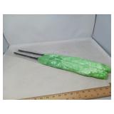 BRIGHT GREEN DUSTERS / 2 PCS / NEW