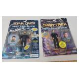 STAR TREK ACTION FIGURES / 2 PCS