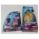 STAR TREK ACTION FIGURES / 2 PCS