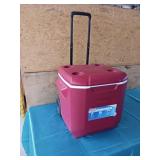 COLEMAN 45 QT COOLER / WHEELS & HANDLE