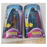 STAR TREK MEMORABILIA/ 2 PCS / TRANSPORTER SERIES